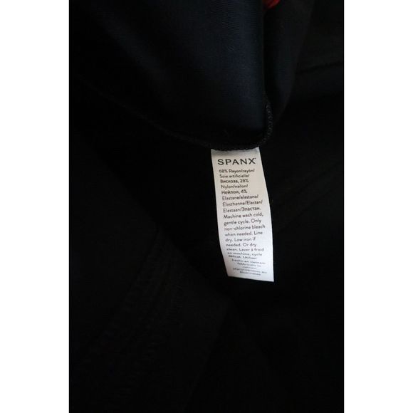 SPANX 20381R Women's Sz S Classic Black The Perfect Fit & Flare Dress - Picture 3 of 13